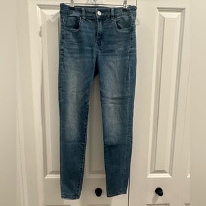 American Eagle Outfitters hi rise jeggings, size 8